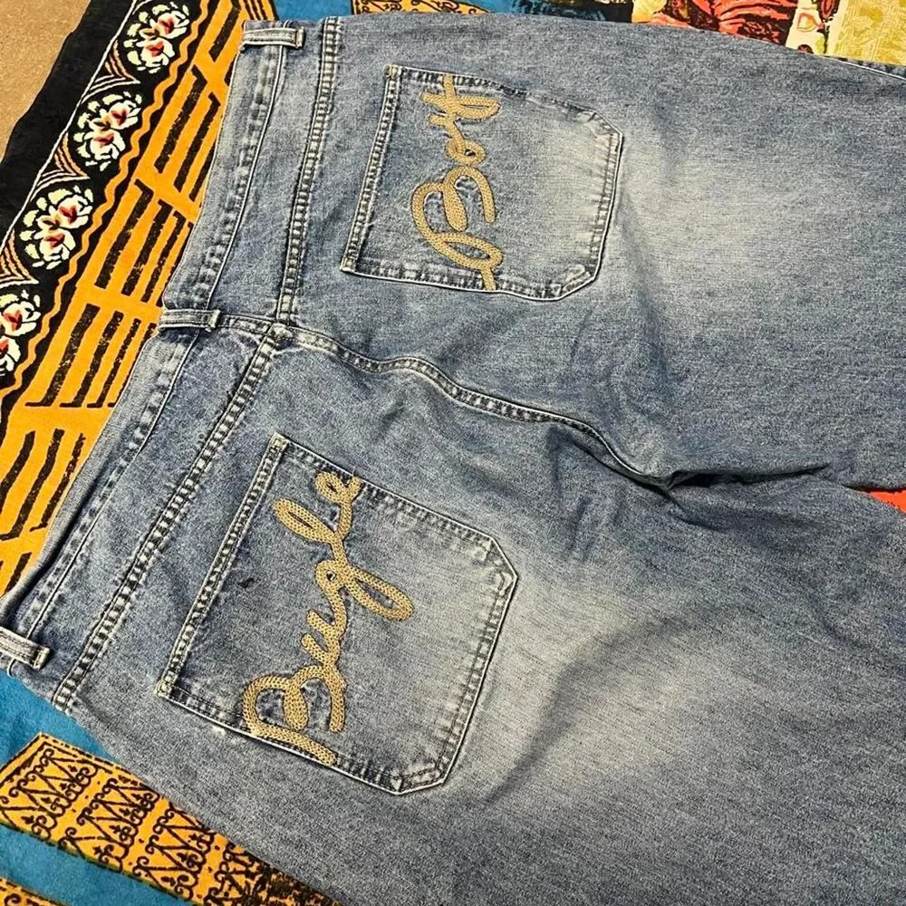 Bugle boy blue jean shorts Size 42 12